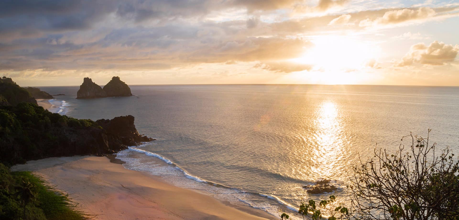 Mtur pernambuco fernando de noronha praia do boldro por do sol bruno lima